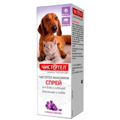 Товар: Чистотел Максимум — Спрей от блох и клещей