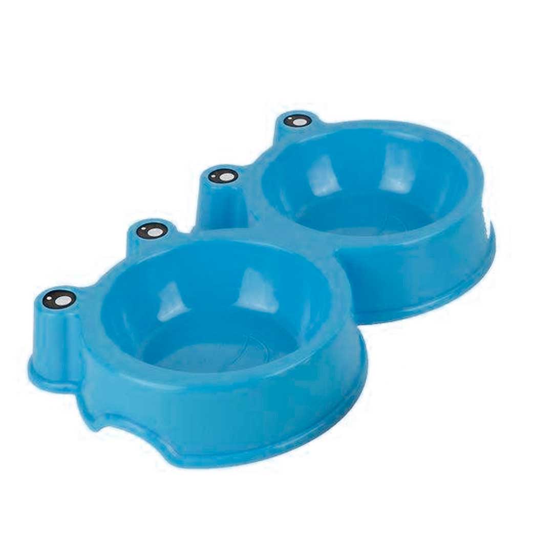 Товар: Двойная миска Лягушка S