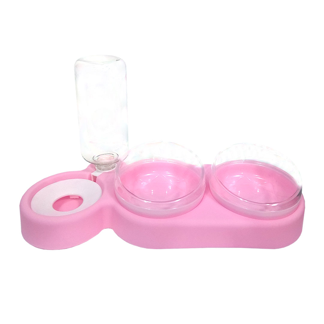 Товар: Тройная миска, с бутылкой для воды