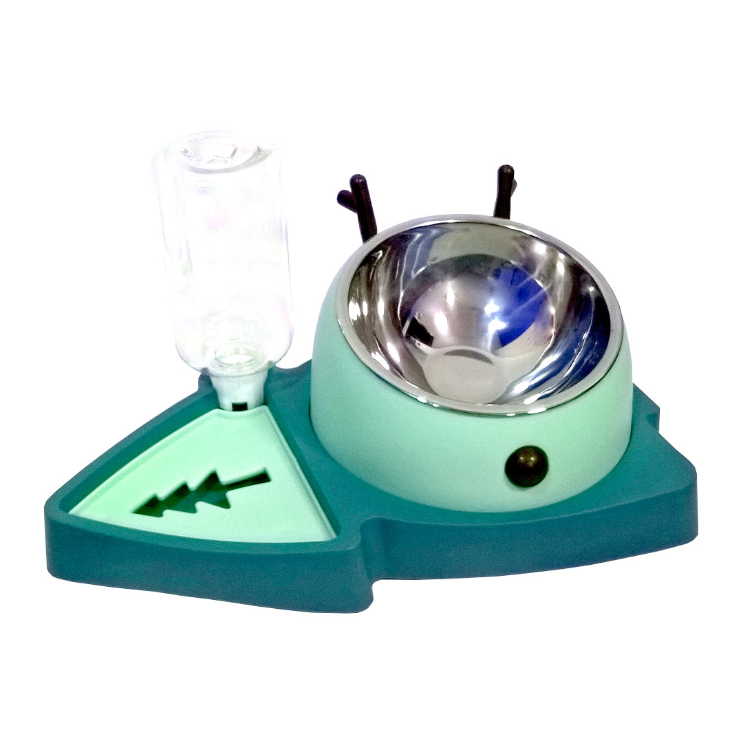 Товар: Миска с бутылкой для воды, рожки