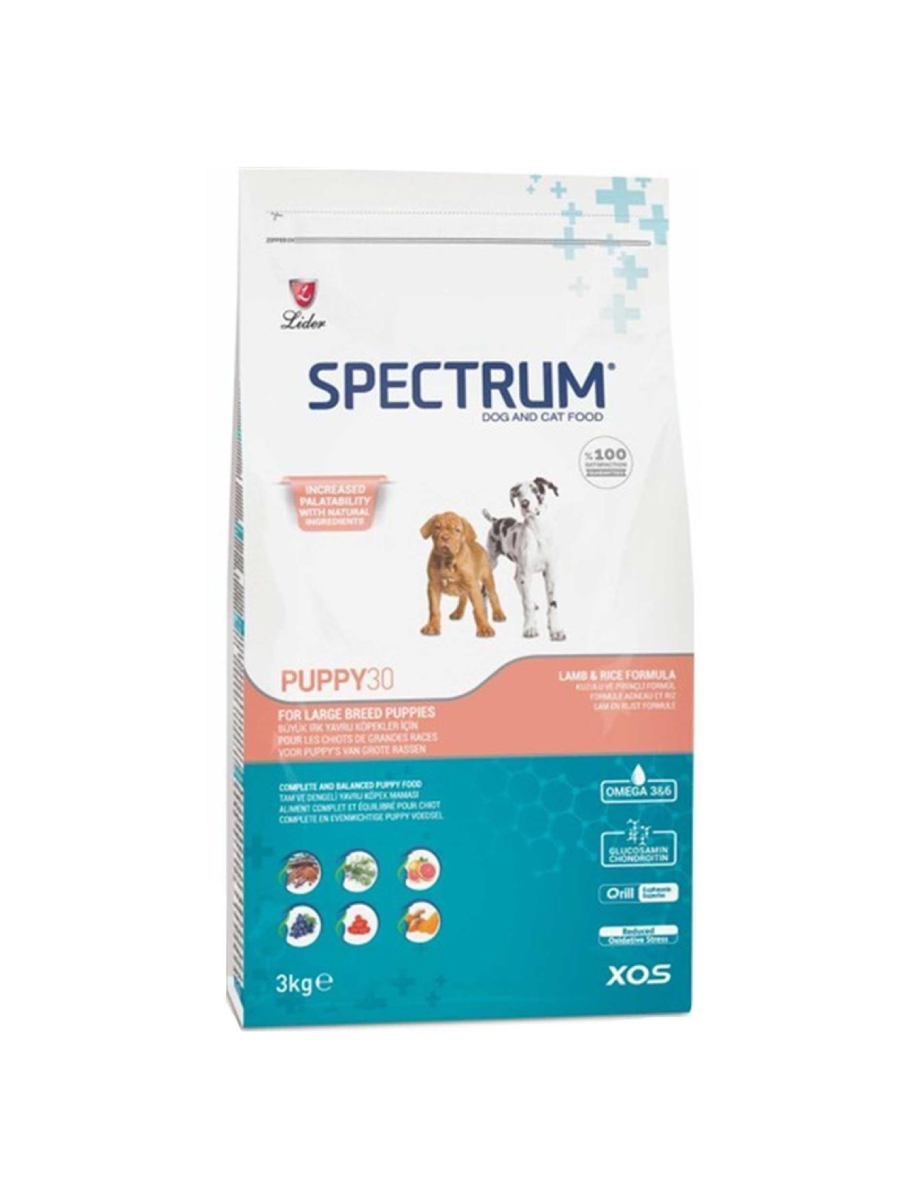 Товар: Spectrum Puppy30 Для щенков крупной породы - баранина и рис 3кг