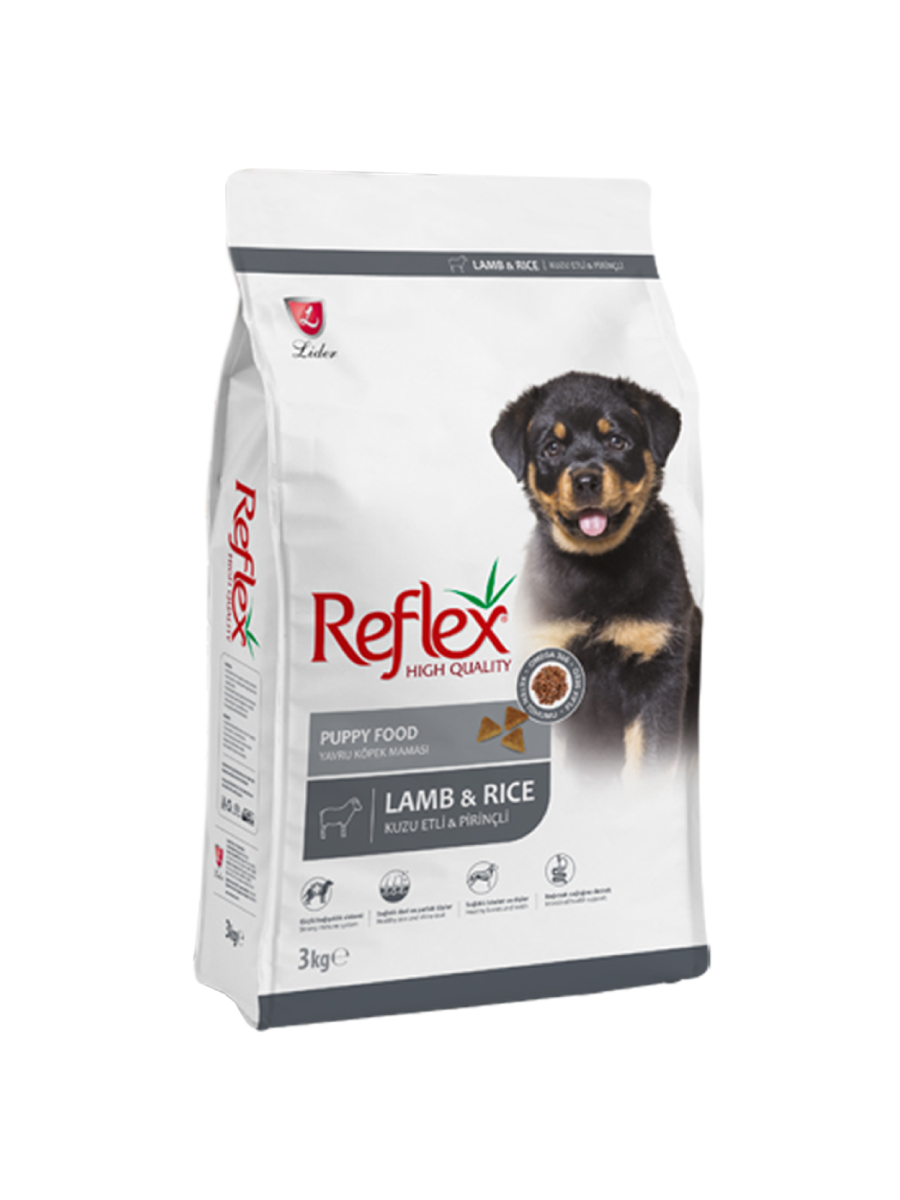 Товар: Reflex Для щенков баранина и рис 3кг