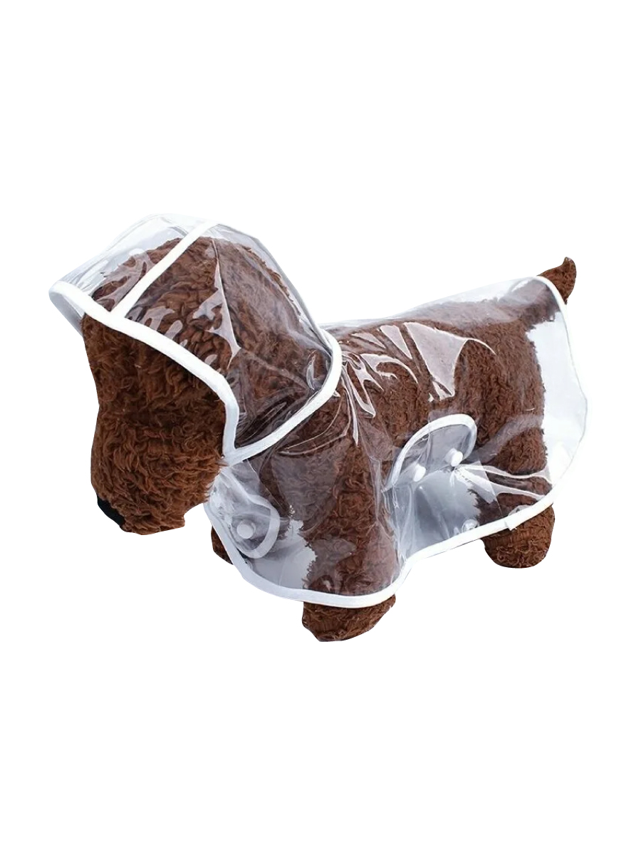 Товар: Lepus Плащ одежда для собак прозрачный (L-M-S-XS)