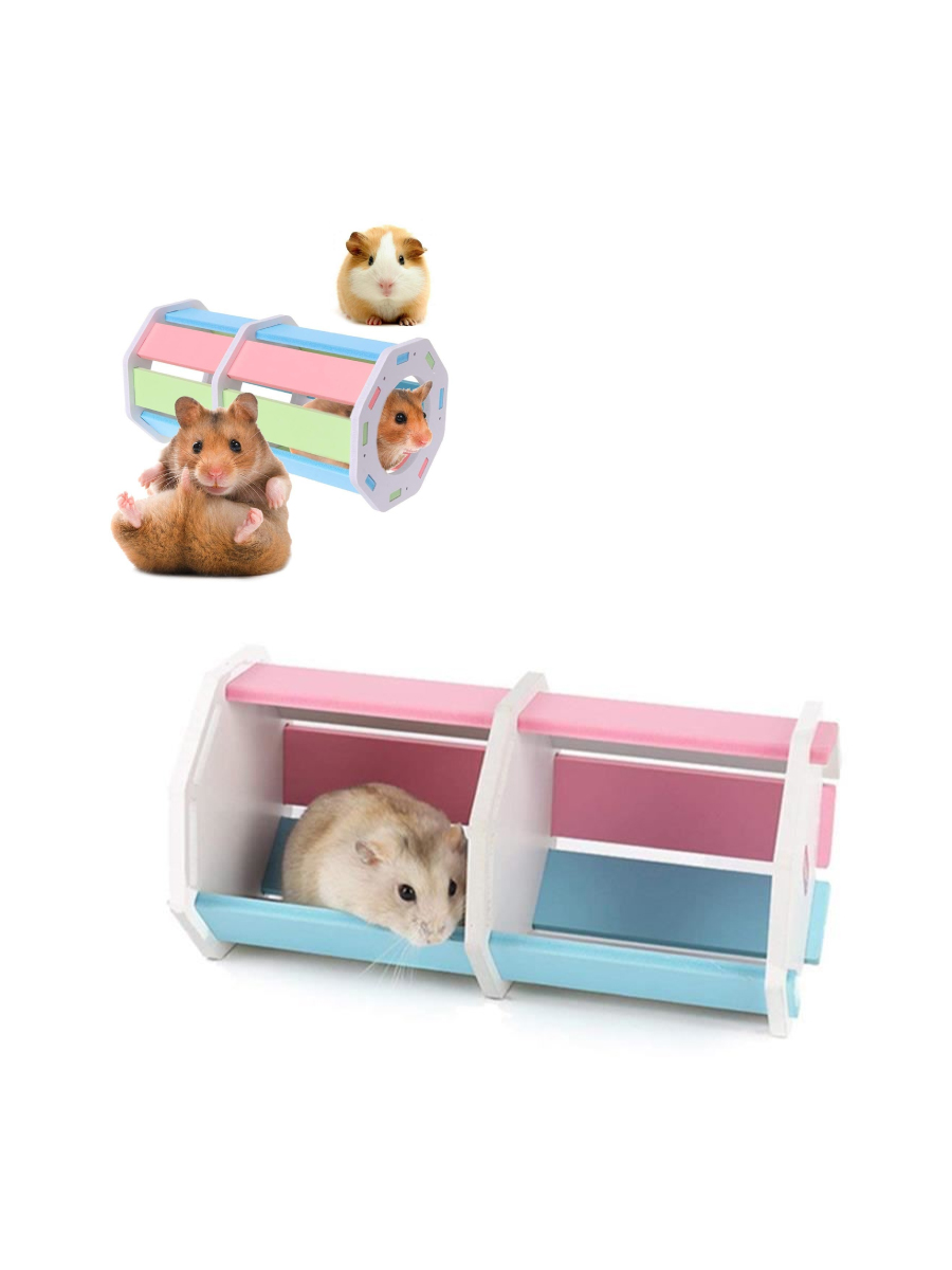 Товар: Гнездо хомяка из дерева 19x9,2x9,2см