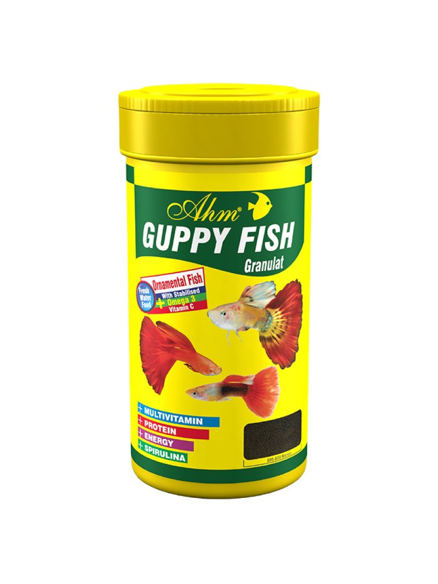 Товар: Рыбка Гуппи Гранулат 100мл 50г