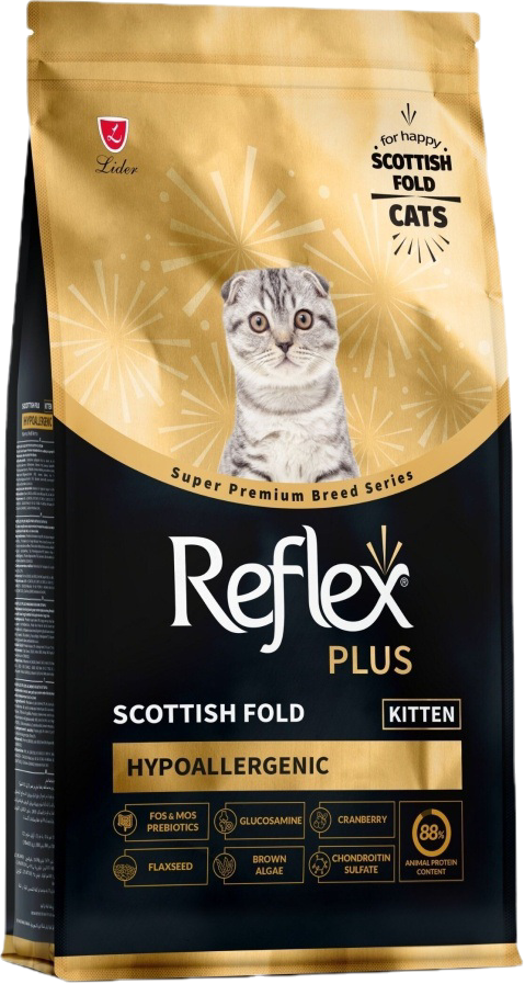 Товар: Reflex plus сухой корм для котят шотландских пород на развес 1кг