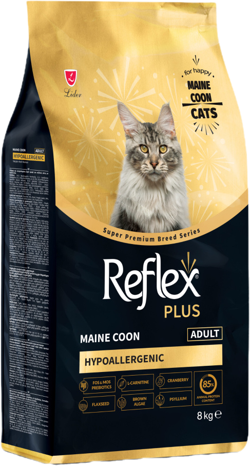Товар: Reflex plus сухой корм для взрослых кошек породы мейн-кун на развес 1кг