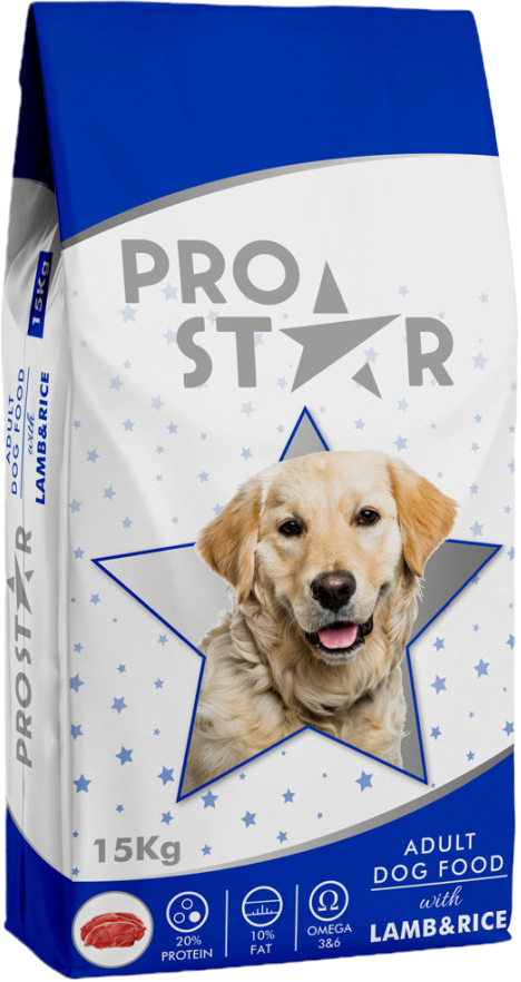 Товар: Prostar сухой корм для собак с ягненком 